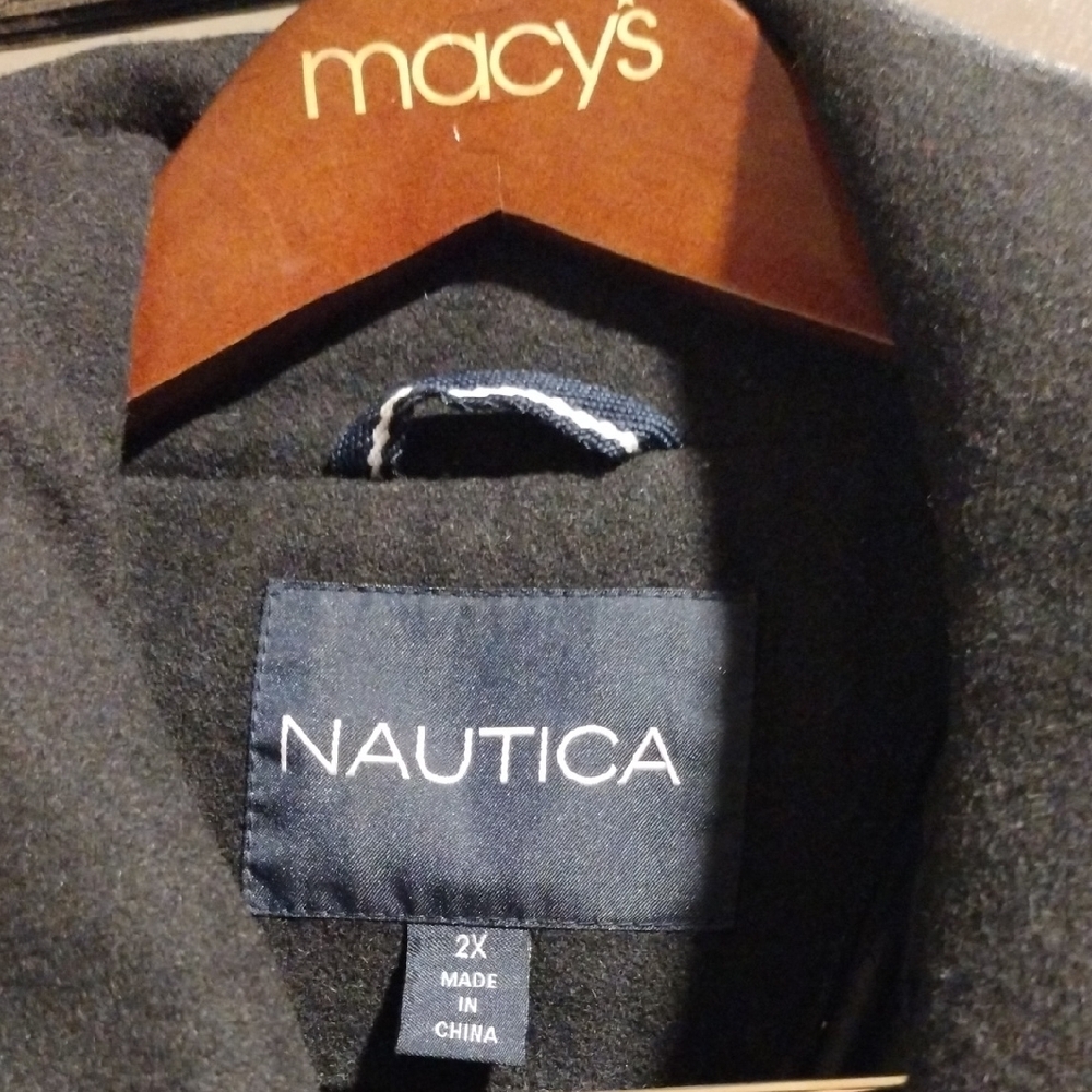 ⚓Nautica Men's Classic Black Peacoat